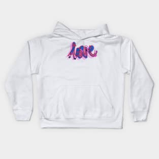 Squiggly Love! Kids Hoodie